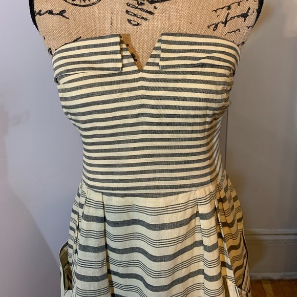 Anthropologie Maeve Changing Stripes Pocket Dress - Picture 3 of 9